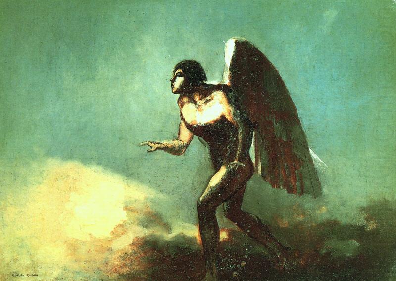 Odilon Redon The Winged Man china oil painting image
